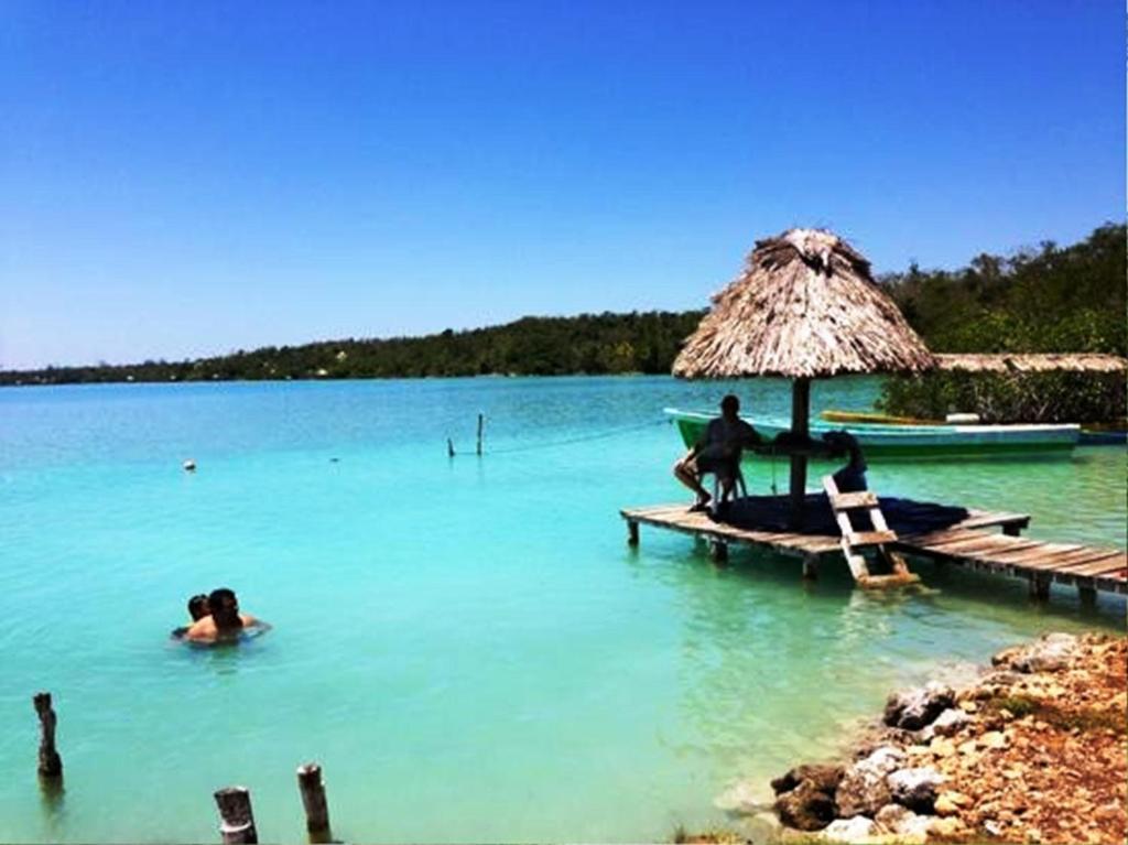 Ecocamping Yaxche Bacalar Exterior photo