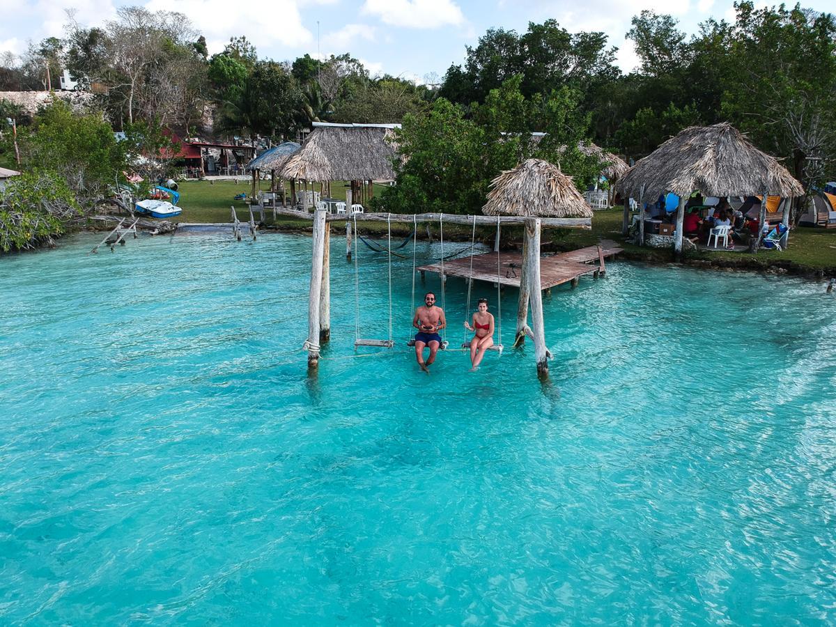 Ecocamping Yaxche Bacalar Exterior photo